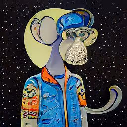 The Bored Space Ape&Elephant