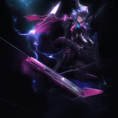 Jewel in the Universe / Digital Punk NFT Dark Cyberpunk