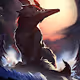 Night Black Wolf