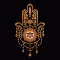 Jewish Digital Hamsa