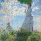 Pixelated Motion: Monet Reimagined