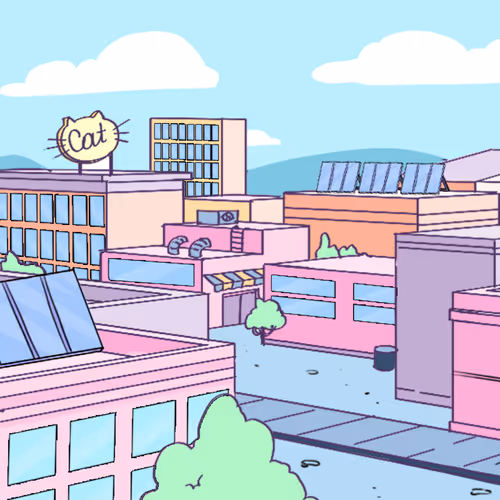 2 Doodle Gutter Cats floor 0.002