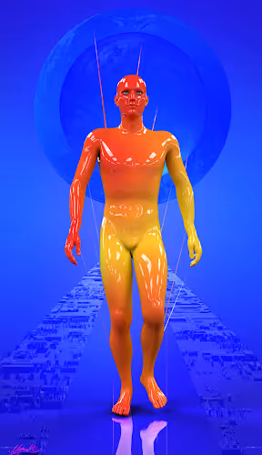 #GlitchGods  by Marjan Moghaddam