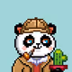 Panda    of kungfu pix NFT