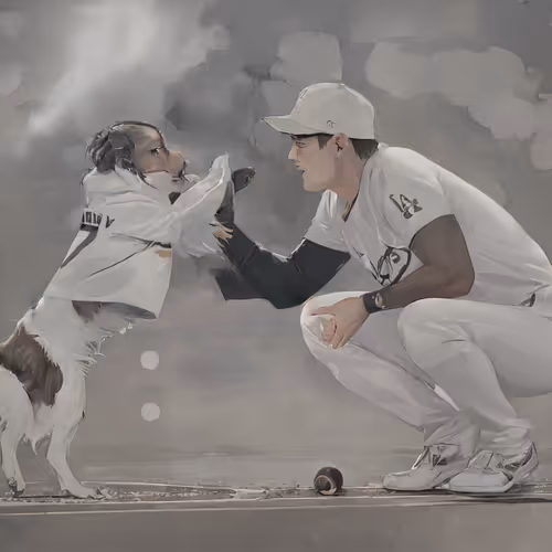 ohtani decopin first pitch ceremony
