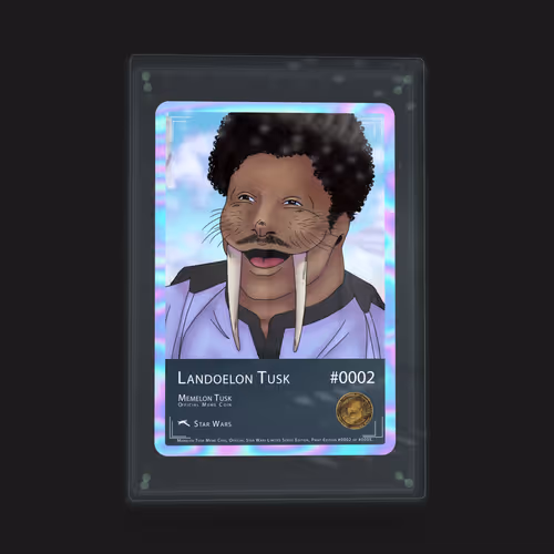 Memelon Tusk Animated 4K NFTs