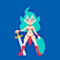 Pixel Fighting Girls