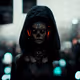 skull in face