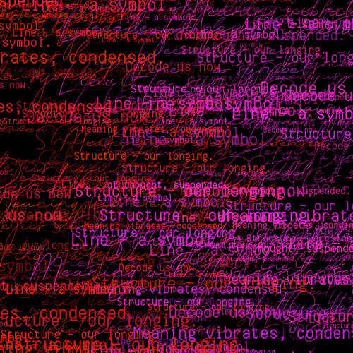 WORDS BEYOND WORDS by Sasha Stiles - Art Basel in Basel x Iconic