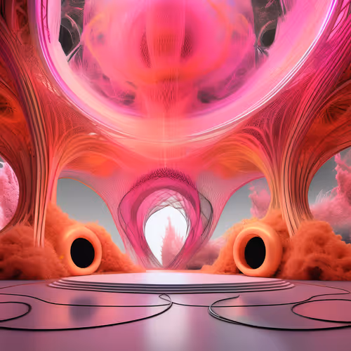 Pink things dying in a centralised metaverse.