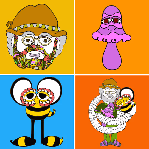 Paul, Mush and Bee