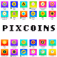 Pixcoins