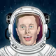 Astronaut Elon in space - old