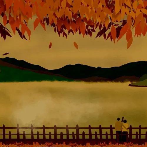 landscape and nature and peace