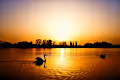 Sunset in Vienna - old