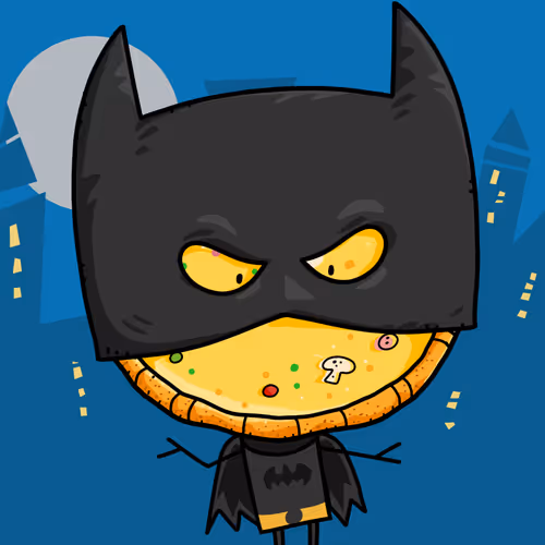 Take-Away Pizza Face