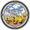 manhole cover art
