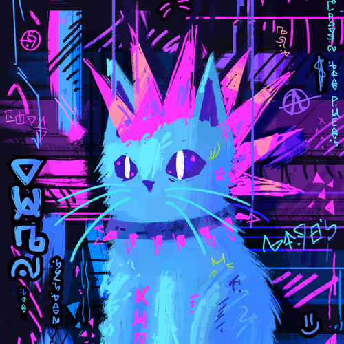 Doodle Cats by Kristy Glas