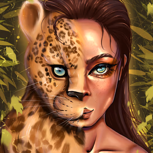 Girls in animal flesh