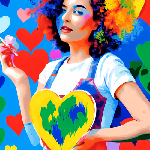 Queens of Hearts Artwork
