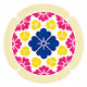 Colorful Japanese Family Crest(Color design by Asahi Aki)