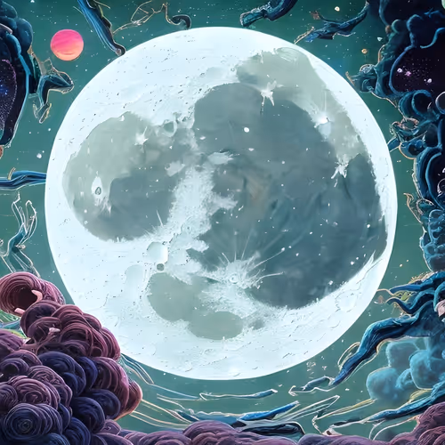 Eve's thousand faces, the woman and the moon