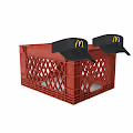 fast food crates - old