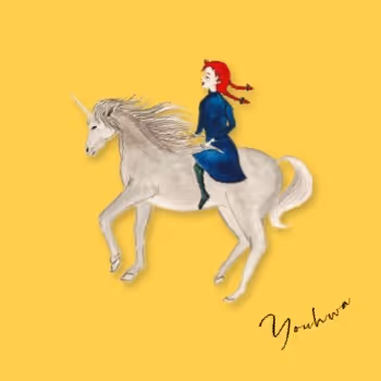 dreaming red hair girl