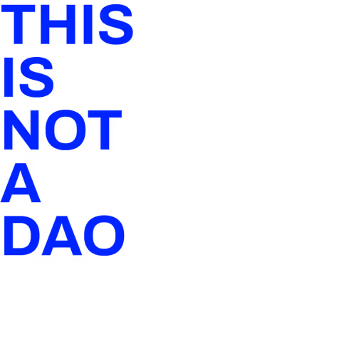 This Is Not A Dao