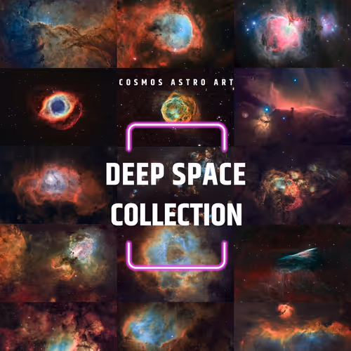 Deep Space x Cosmos Astro Art