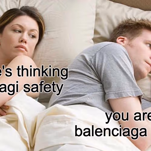 thinking about balenciaga harry