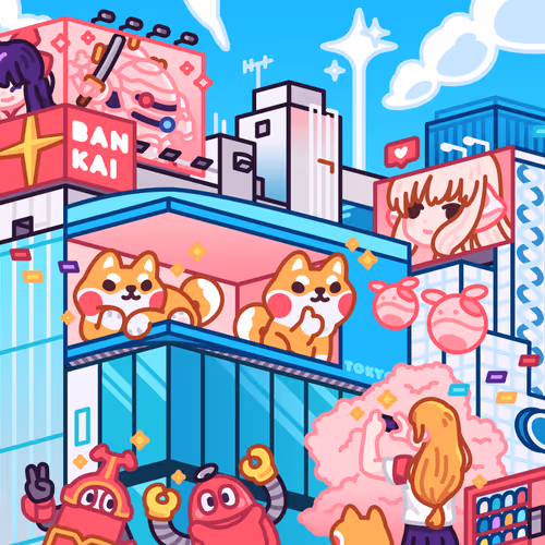 She Shiba & the Scenery.