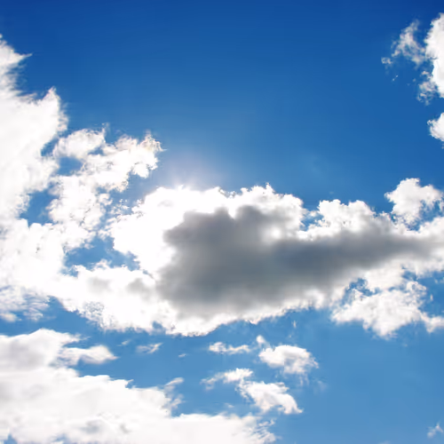 sunset over the hood