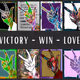 WIN . VICTORY . LOVE