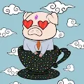 Lucky Teacup Piggy Club #2179