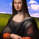 Lisa M Left Louvre ( Monalisa ) Limited Edition signed