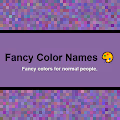 Fancy Color Names