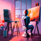 AI news art