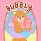 Bubbly bear club - old