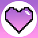 Pixel Hearts by my Family - old