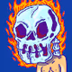 Skull Big head