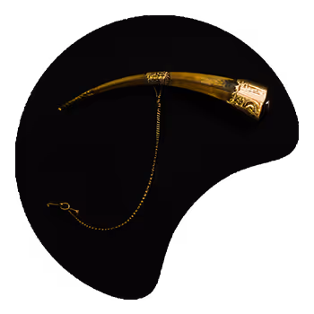 Huia Beak Brooch