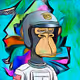 Bored Picasso Ape