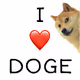 I Love Doge - #Dogecoin