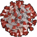 Coronavirus Covid-19 Pixel Art - old