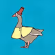 Elegant goose - old