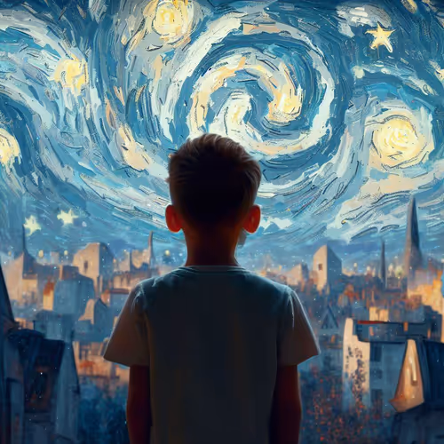 Inside the Starry Night