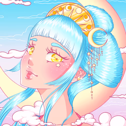 Moon Flowers by piumeli