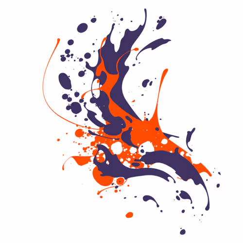 Color Splash Abstract Club