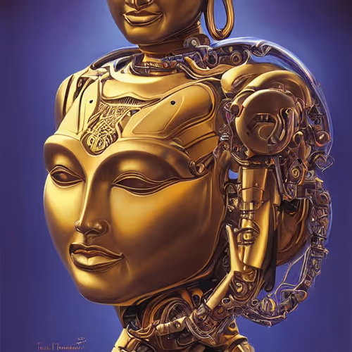 Biomechanical Buddhas - old